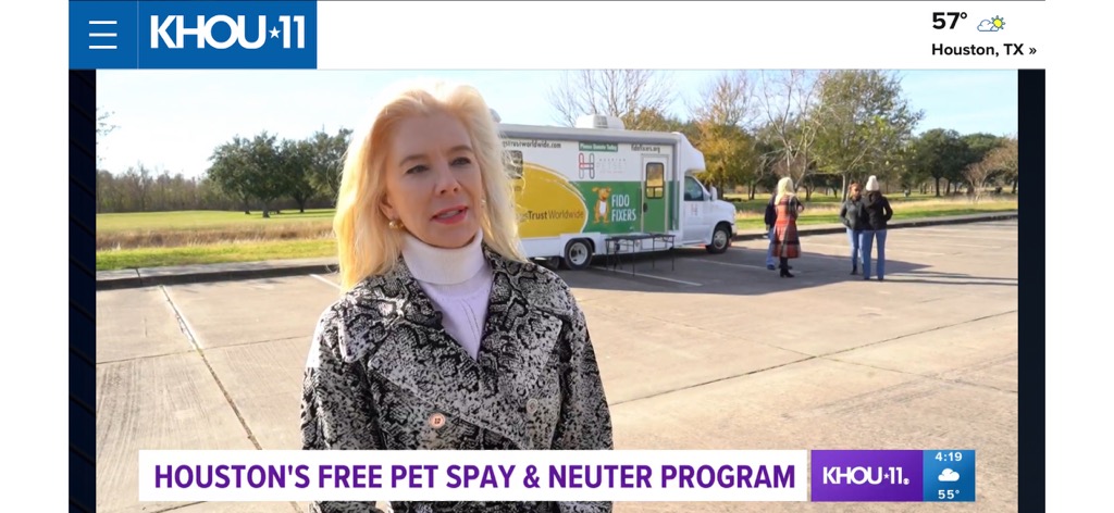 Houston PetSet BARC and the City of Houston partner to provide free spay neuter surgery to pets of city residents