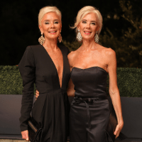 Tena and Tama at Watch Party